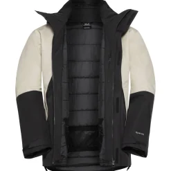 Jack Wolfskin Flowline 2L Ins, skijakke, herre, beige