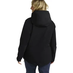 Jack Wolfskin Flowline 2L Ins, skijakke, dame, sort