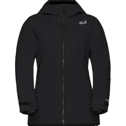 Jack Wolfskin Flowline Pro 2L Ins, skijakke, dame, sort