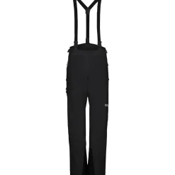 Jack Wolfskin Flowline Pro 2L Ins, skibukser, dame, sort