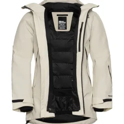 Jack Wolfskin Flowline Pro 2L Ins, skijakke, dame, beige