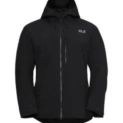 Jack Wolfskin Flowline Pro 2L Ins, skijakke, herre, sort