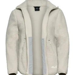 Jack Wolfskin High Curl, fleecejakke, dame, beige