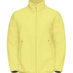 Jack Wolfskin High Curl, fleecejakke, dame, gul