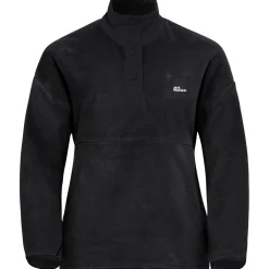 Jack Wolfskin Sumetro, fleecetrøje, dame, sort