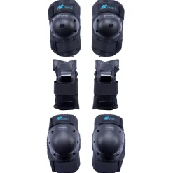 K2 Prime Pad Set, beskyttelsessæt, dame, sort