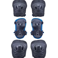 K2 Raider Pro Pad Set, beskyttelsessæt, junior, sort