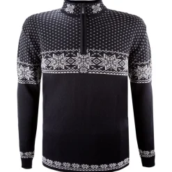 Kama Rune, merino sweater, herre, sort