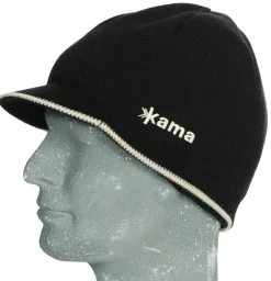Kama strikhue med Gore-Tex, m. skygge, sort