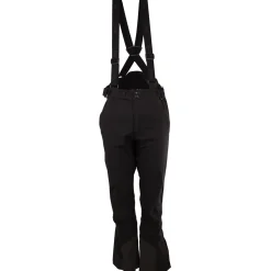 Kilpi Rhea, softshell skibukser, dame, sort