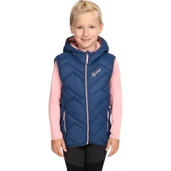 Kilpi Tomm, fiberdunvest, junior, mørkeblå