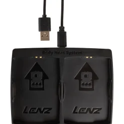 Lenz Heat Glove 6.0 + rcB 1400 batterisæt, unisex, sort