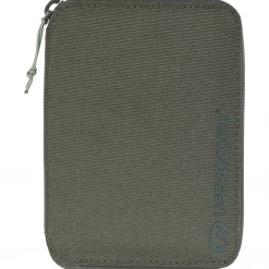 Lifeventure RFID Mini Travel Wallet i genanvendte materialer, olivengrøn