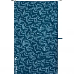 Lifeventure Trek Towel i Genanvendt SoftFibre, geometric