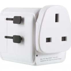 Lifeventure UK To World Travel Adaptor med USB