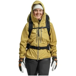 Lundhags Abisku Waterproof Jacket W, skijakke, hay