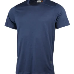 Lundhags Gimmer Merino Lt Ms Tee, mellemlag, herre, blå
