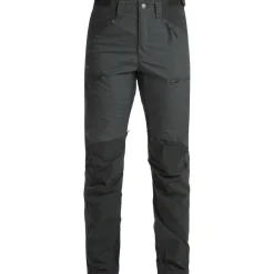 Lundhags Makke High Waist Curved Pant W, vandrebukse, dame, grå