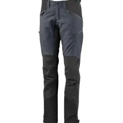 Lundhags Makke Ws Pant Short, vandrebukser, dame, grå