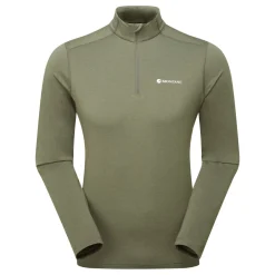 Montane Dart Xt Zip Neck, herre, grøn