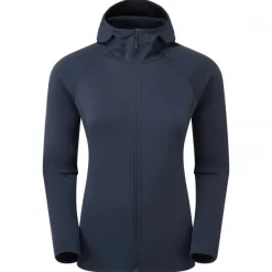 Montane F Fury Lite Hoodie, fleecetrøje, dame, blå