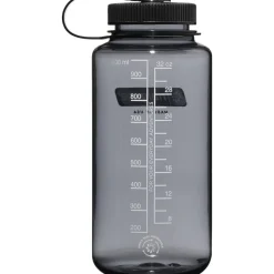Nalgene wide mouth sustain, drikkedunk, 1000 ml, grå/sort