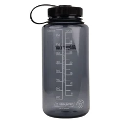 Nalgene wide mouth sustain, drikkedunk, 1000 ml, Skisport.dk, grå