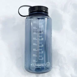 Nalgene wide mouth sustain, drikkedunk, 1000 ml, Skisport.dk, grå