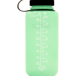 Nalgene wide mouth sustain, drikkedunk, 1000 ml, green glow