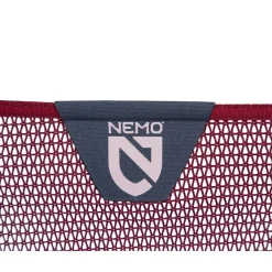 Nemo Moonlite Reclining Camp Chair, campingstol, rød