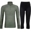 Ortovox 230 Competition 1/2 zip / 3/4 pant, sæt, dame, grå/sort