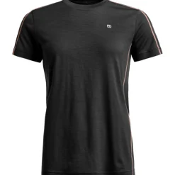 Ortovox 185 Rock'n'Wool Short Sleeve, dame, sort