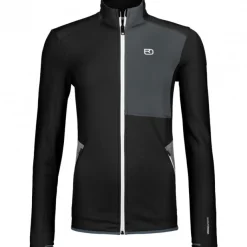 Ortovox Fleece Jacket, dame, sort