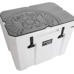 Petromax Adhesive Pad for Cool Box kx25, Selvklæbende Pude til Køleboks, Grå Logo