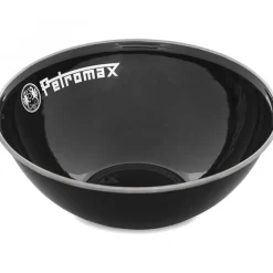 Petromax Enamel Bowls black 2 pieces 1L, skål, sort