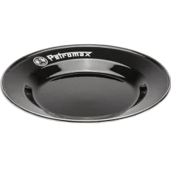 Petromax Enamel Plates black 2 stk (18 cm), Tallerkner, Sort