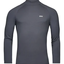 POC Layer Merino Mock Neck Jersey, skiundertrøje, herre, mørkegrå