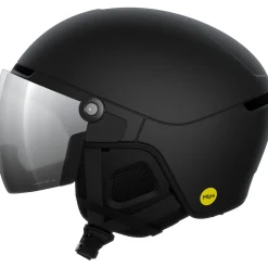 POC Obex Visor, skihjelm med visir, uranium black matt