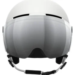 POC Obex Visor, skihjelm med visir, hydrogen white