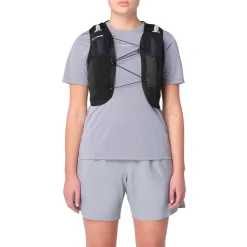 Salomon ACTIVE SKIN 4, løbevest, dame, sort/sølv
