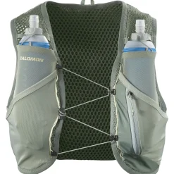 Salomon Active Skin 8 Set, løberygsæk, grå