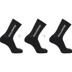 Salomon Everyday Crew, sokker, 3-pak, sort