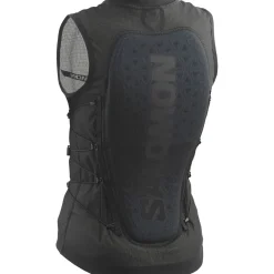 Salomon Flexcell Pro, rygskjold, junior, sort