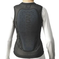 Salomon Flexcell Pro, rygskjold, junior, sort