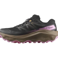 Salomon Ultra Flow 2 GTX, trailsko, dame, sort/lilla