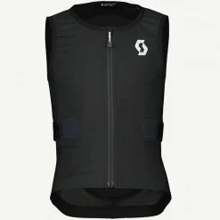 Scott Airflow Vest, rygskjold, junior, sort