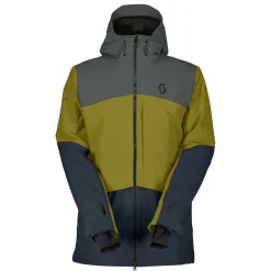 Scott Ultimate Dryo Ripstop, skijakke, herre, grå/grøn