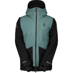 Scott Vertic GTX 2L PL, skaljakke, herre, lyseblå/sort