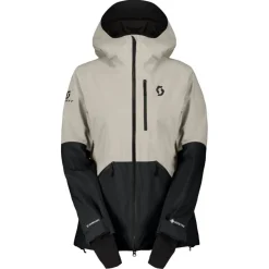 Scott Vertic GTX 2L PL, skaljakke, dame, råhvid/sort
