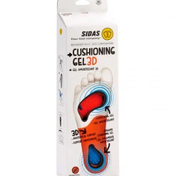 Sidas Cushioning Gel 3D, indlægssål, blå/orange